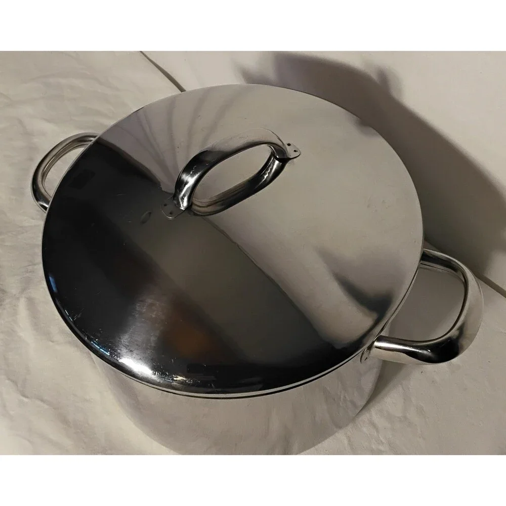 Farberware 18/10 Six Quart Stockpot With Lid T00097 Excellent